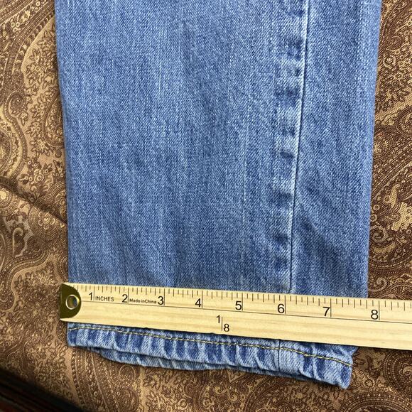 Levi’s 569 Loose Straight Leg Jeans Womens 14 Reg Denim Med Wash VTG Y2K 26x26” - Picture 12 of 13